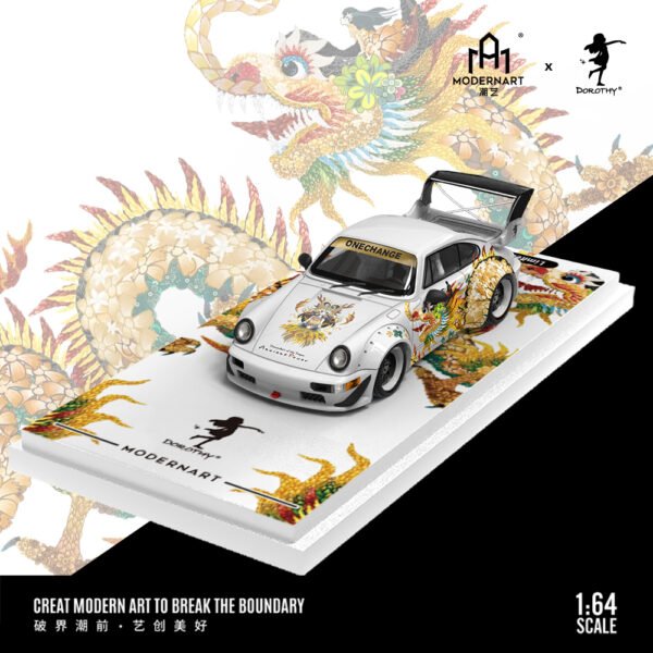 ModernArt 1:64 Dorothy Flower Dragon livery Series RWB 964. Gift Box version