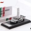 Star Model 1:64 LBWK LB-Silhouette Works Ferrari 458 GT Chrome Silver-Grey Limited to 699