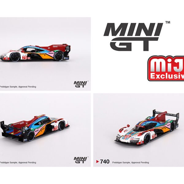 (Preorder) Mini GT 1:64 Porsche 963 #75 Porsche Penske Motorsport 2023 24 Hrs of Le Mans- Mijo Exclusives 