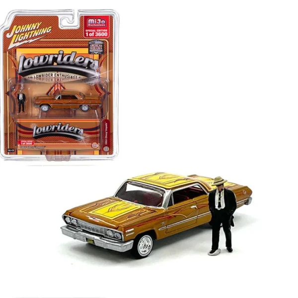 Johnny Lightning 1:64 Lowriders  1963 Chevrolet Impala w/ figure