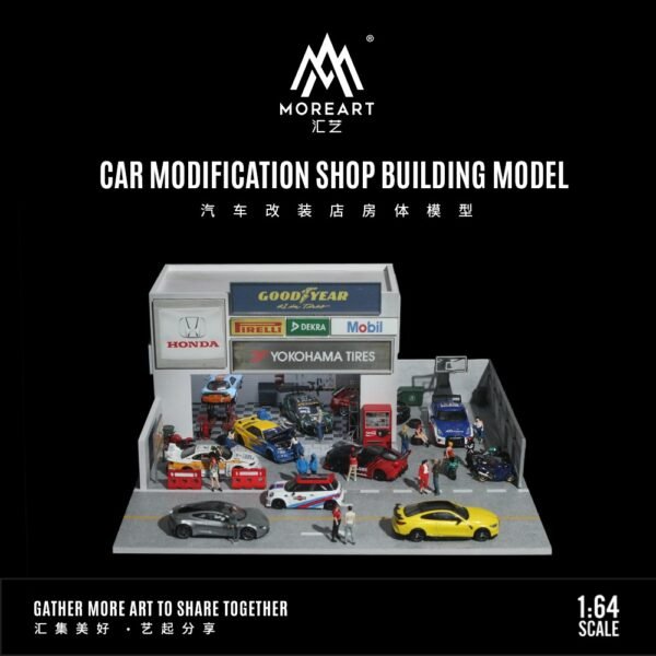 MoreArt Diorama, Car Modification Shop Diorama