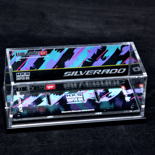 Acrylic Display Case for Kaido House 174 Chevrolet Silverado HKS