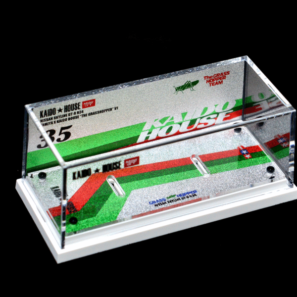 Acrylic Display Case for Kaido House 167 Skyline R34 “The Grasshopper”
