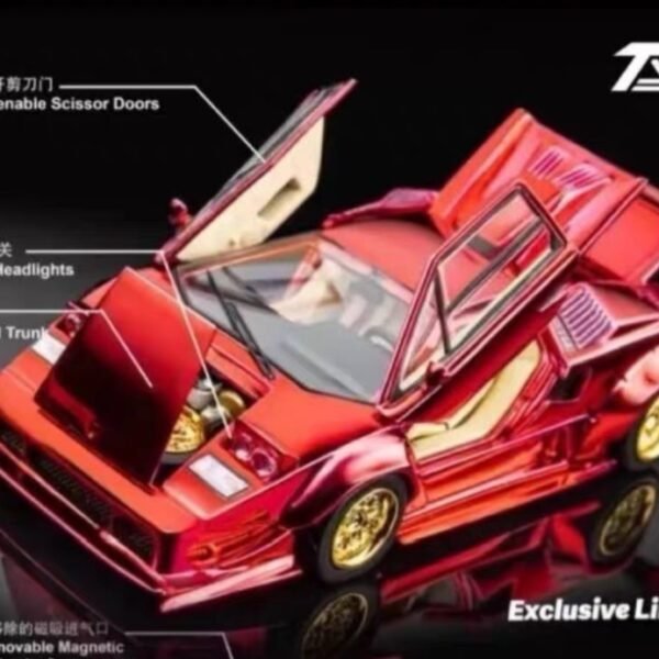 TopArt 1:64 LBWK Countach.  HEC Beijing Exclusive.