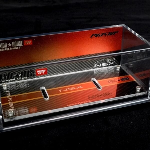 Acrylic Display Case for Kaido House 094 Red NSX Evasive