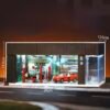 (Pre-order) Garage Display with Voice Activated Lights and Garage Door, Style C