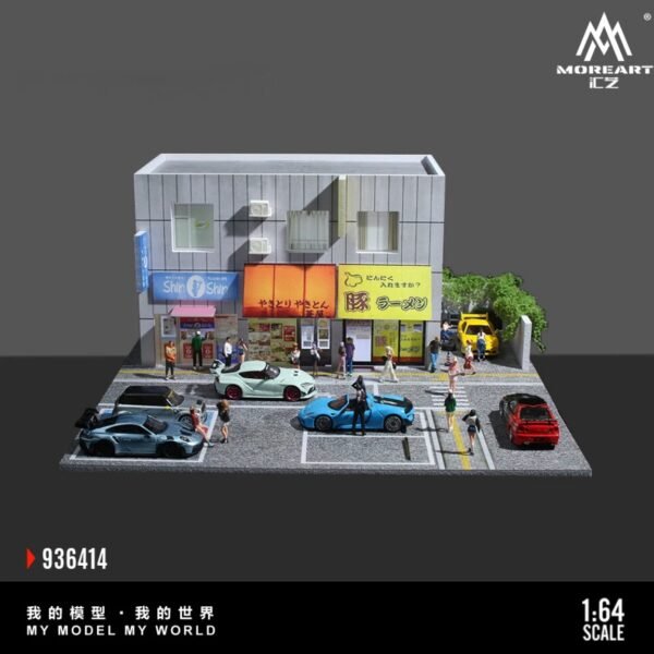 MoreArt 1:64 Japanese Street Shops Diorama