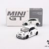 Mini GT 1:64 LB-WORKS x Abas Works ABARTH 595 Gara White