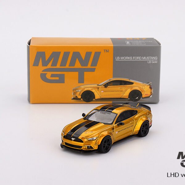 Mini GT 1:64 LB-WORKS FORD MUSTANG LB Gold