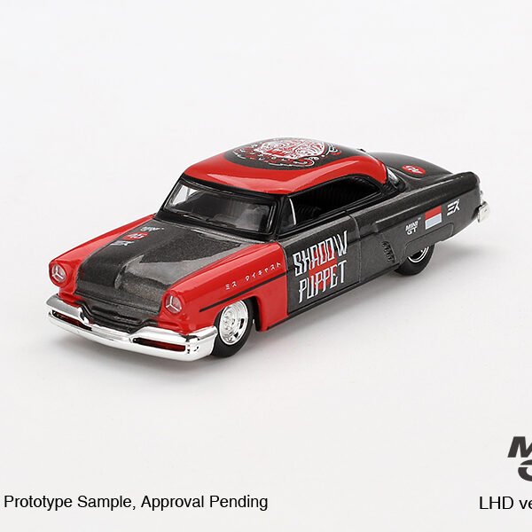 Mini GT 1:64 Lincoln Capri Hot Rod 1954 "Shadow Puppet" MINI GT x MIZU Diecast 2024