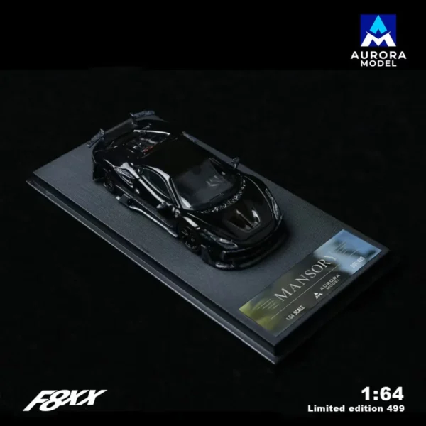 Aurora Model 1:64 Ferrari F8 Tributo Mansory, Black