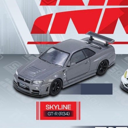 (Pre-Order) Inno64 Thailand Diecast Expo Exclusive Nissan Skyline GT-R (R34)