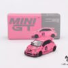 Mini GT 1:64 ABARTH 595 LB-WORKS x Abas Works Pink