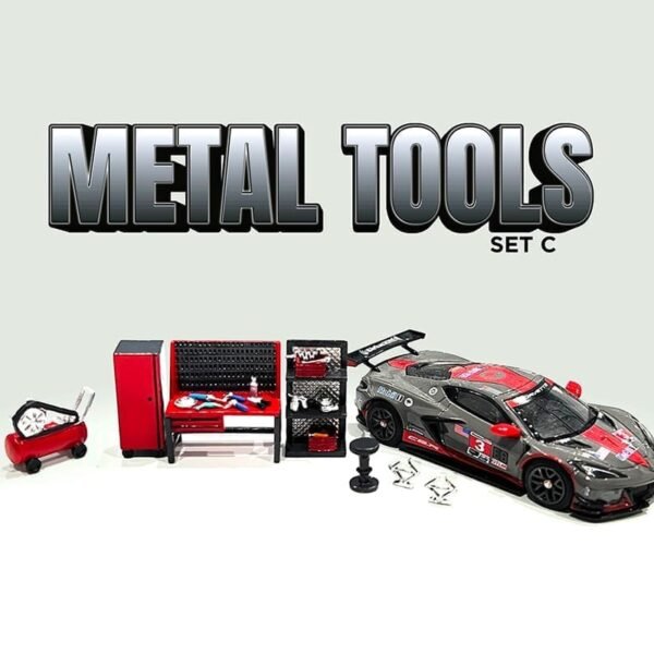 American Diorama 1:64 Metal Tools Set C