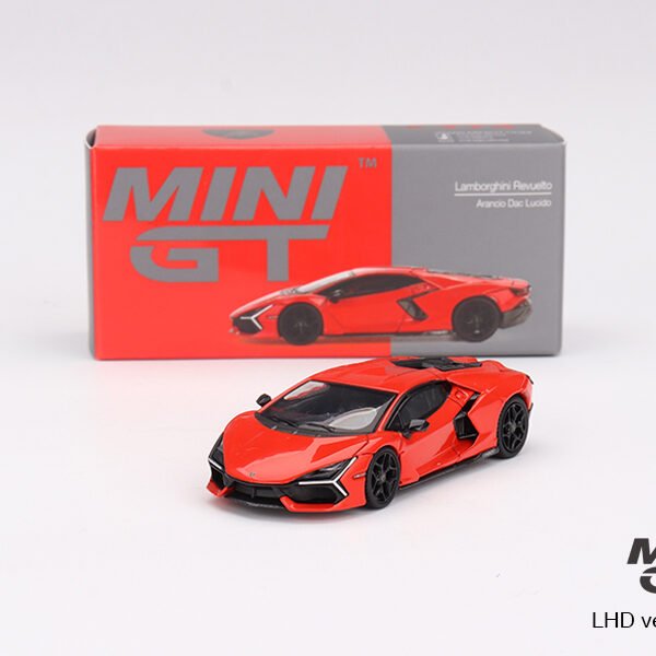 Mini GT 1:64 Lamborghini Revuelto Arancio Dac Lucido