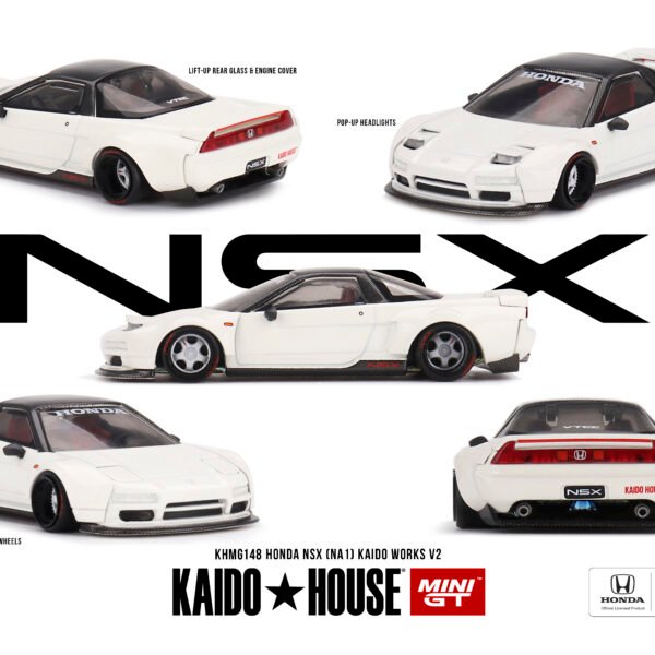 Kaido House x Mini GT 1:64 Honda NSX (NA1) Kaido WORKS V2