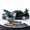 PGM 1:64 Nissan GTR R34 Z-TUNE - British Green, Luxury Box