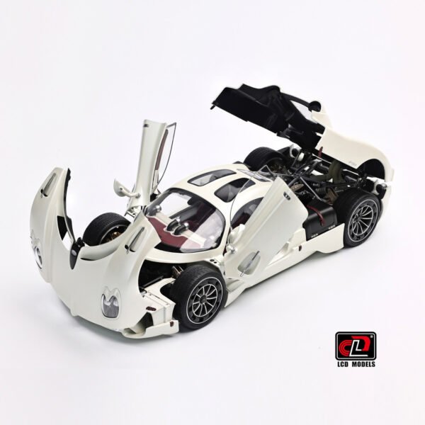 (Pre-Order) LCD Models 1:18 Pagani Utopia, White