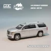 GOC X Auld Match 1:64 CHEVROLET SUBURBAN 2015, Silver