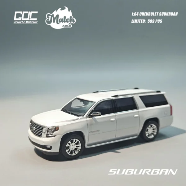 GOC X Auld Match 1:64 CHEVROLET SUBURBAN 2015, White