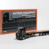 GCD 1:64 Mercedes-Benz Actros 6x2 & Scalable Trailer - Black