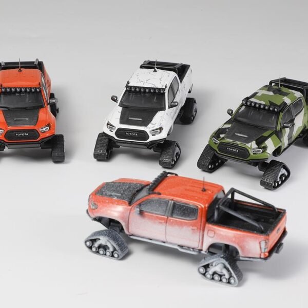 GCD 1:64 Toyota Tacoma Pre-Runner Snow Mobile with tank track