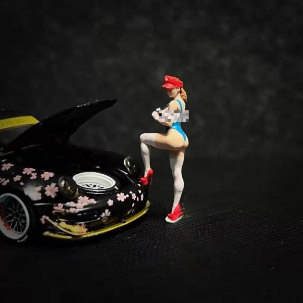 Hand painted doll, style 5,  1:64