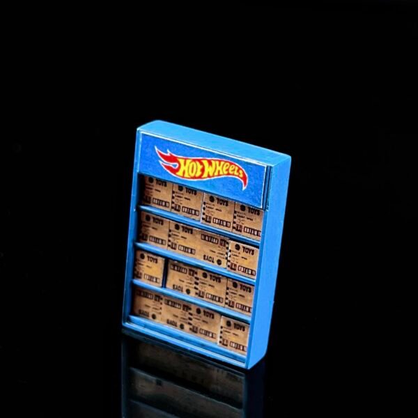 3D Printed Hot Wheels Boxes Display Diorama Accessory 1:64