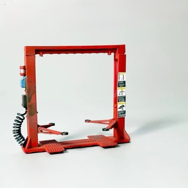 3D Printed 2 Post Lift, Style B,  Diorama Accessory 1:64