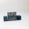 3D Printed Shop Tools Station, Diorama Accessory 1:64
