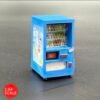 3D Printed Blue Vending Machine. Diorama Accessory 1:64
