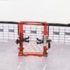 3D Printed 2 Post Lift Diorama Accessory 1:64, Red