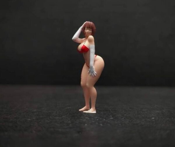 Hand painted doll, style 7,  1:64