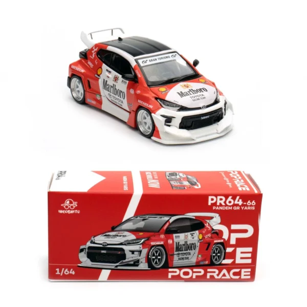 PopRace Pandem Rocket Bunny Toyota GR Yaris , Marlboro Livery
