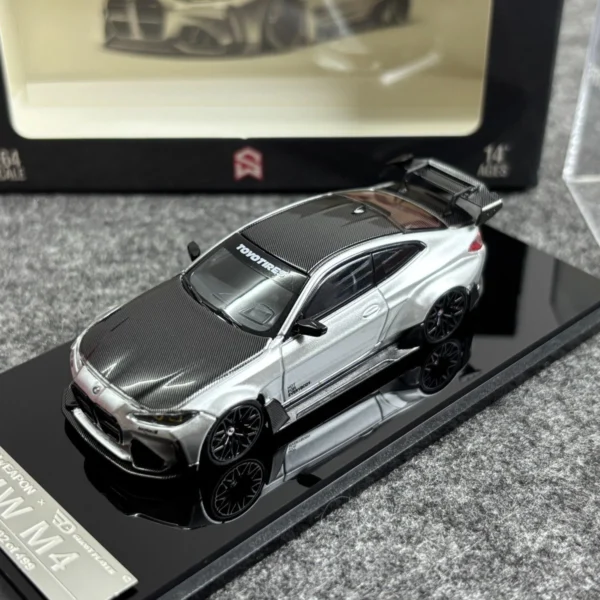 SW 1:64 BMW M4 G82 Adro Body Kit, Silver