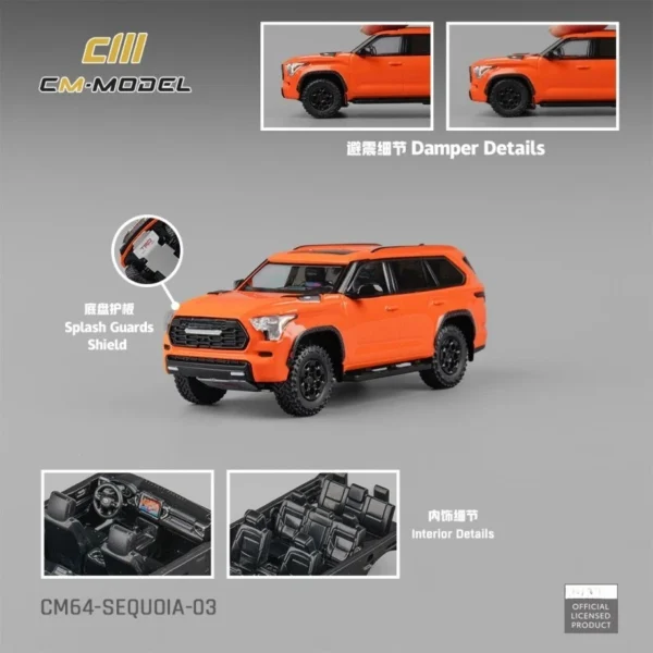 CM MODEL 1:64 Sequoia Orange