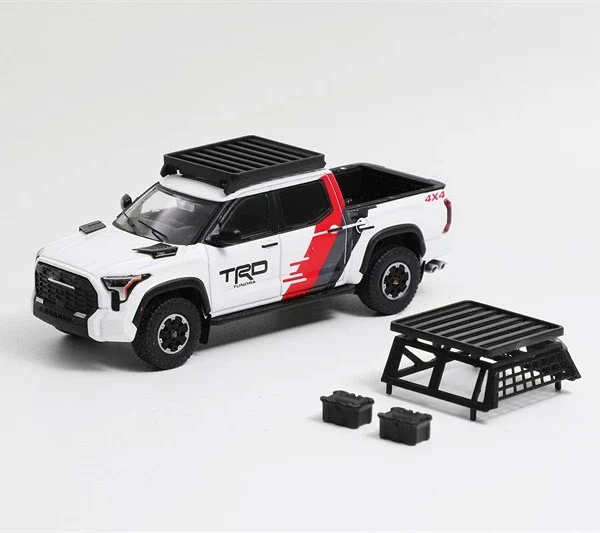 GCD 1:64 Toyota Tundra PickUp MK3 XK70 TRD White Stripes
