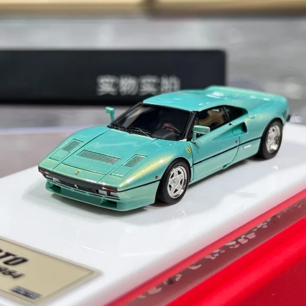 DMH 1:64 Ferrari 288 GTO Teal, Resin Model