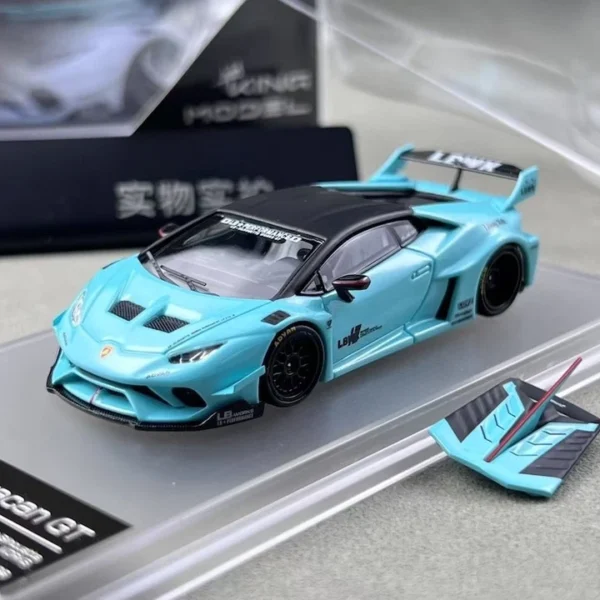 KING MODEL 1:64 LBWK Huracan, Teal