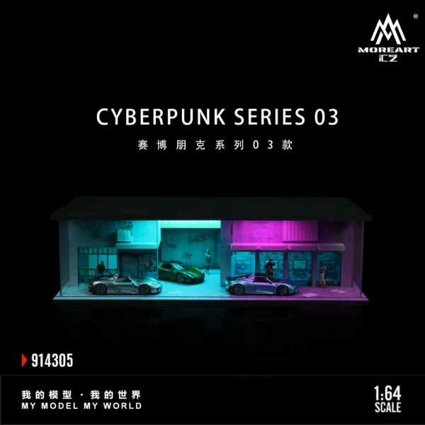 MoreArt 1:64 Cyberpunk Series 03