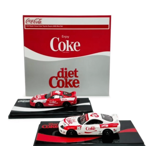 INNO64 x DPLS x Coca Cola Coke & Diet Coke Toyota Supra Bundle | 2025 HK Toy Car Salon