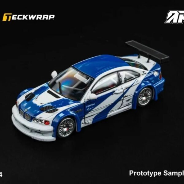 (Pre-Order) DCM x TeckWrap 1:64 E46 GTR Comic Version Painting. Foshan APAxpo2025. Exclusive.