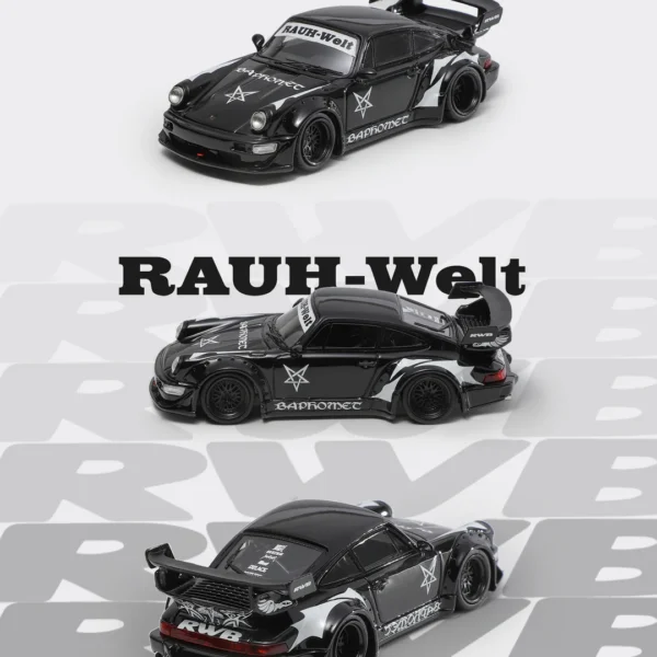 Fast Speed 1:64 Porsche Rauh-Welt RWB964 Wide-Body Modified, Baphomet Livery