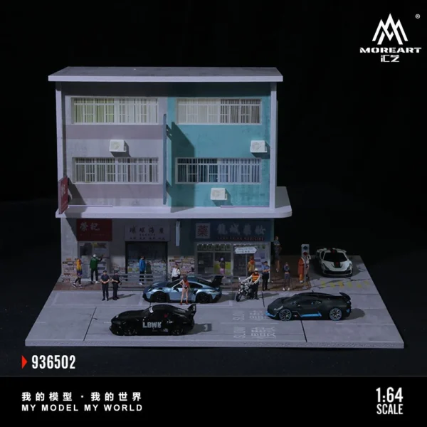 MoreArt 1:64 1:64 Hong Kong Street View 02