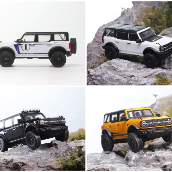 Shadow Pro 1:64 Bronco with Removable Top. 4 Colors