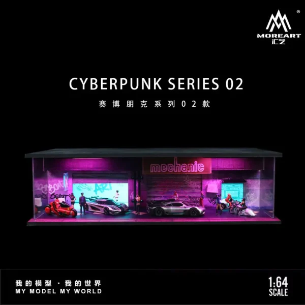 MoreArt 1:64 Cyberpunk Series 02