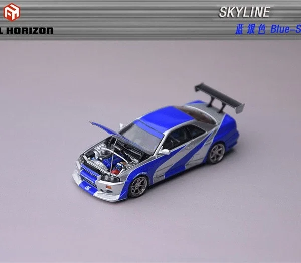 Focal Horizon 1:64 Skyline R34 C-West NFS Silver