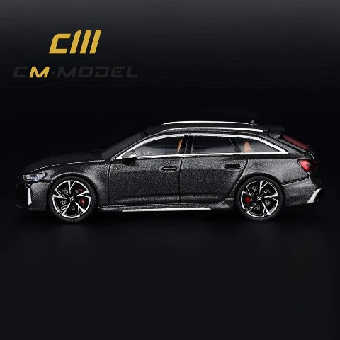 CM MODEL 1:64 Audi RS6 Avant -Gray