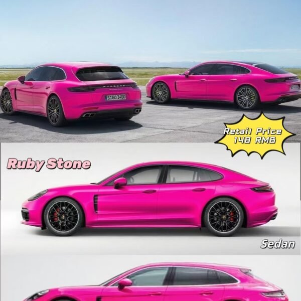 Furuya 1:64 Panamera  971 Turbo- Pink 2025 APA Expo Exclusive