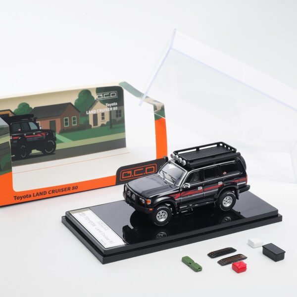 GCD 1:64, Land Cruiser LC80 - Black